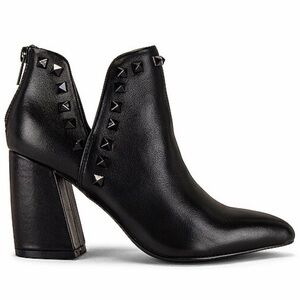 Steve Madden Black Gloria Studded Booties